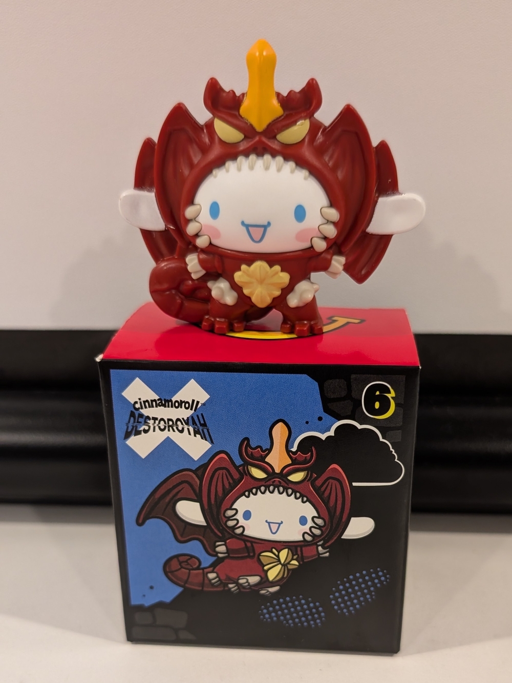 2026 McDonald's Happy Meal Toy Hello Kitty × Godzilla #6 Cinnamoroll Destoroyah